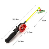 Maxbell Short Ice Fishing Rod Lure Kids Fishing Tool for Ice Fishing Outdoor Camping