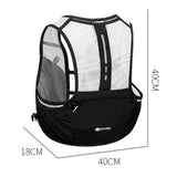 Maxbell Maxbell Hydration Vest Sport Bag Adjustable Running Vest for Hiking Workout Climbing Black