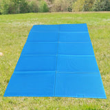 Maxbell Maxbell Folding Seat Pad Portable Folded Sit Mat for Courtyard Hiking Family Outings Blue