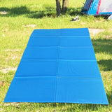 Maxbell Maxbell Folding Seat Pad Portable Folded Sit Mat for Courtyard Hiking Family Outings Blue