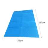 Maxbell Maxbell Folding Seat Pad Portable Folded Sit Mat for Courtyard Hiking Family Outings Blue