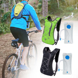 Maxbell Maxbell Hydration Backpack Water Storage Bladder Bag Rucksack Daypack Hydration Pack Green