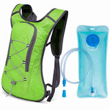 Maxbell Maxbell Hydration Backpack Water Storage Bladder Bag Rucksack Daypack Hydration Pack Green