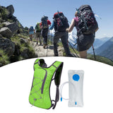 Maxbell Maxbell Hydration Backpack Water Storage Bladder Bag Rucksack Daypack Hydration Pack Green