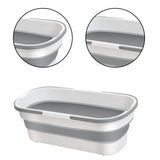 Maxbell Maxbell Collapsible Mop Bucket Rectangular Water Storage Basket for Hiking Garden RV