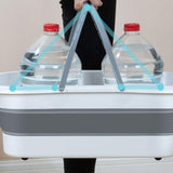 Maxbell Maxbell Collapsible Mop Bucket Rectangular Water Storage Basket for Hiking Garden RV