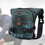 Maxbell Maxbell Drop Leg Bag Handbag Hip Bag Men's Chest Bag for Climbing Travel Outdoor Dark Green