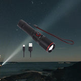 Maxbell Maxbell Outdoor Handheld Flashlight 2000 Lumens Portable for Boating Working Walking