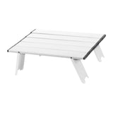 Maxbell Maxbell Foldable Camping Table Sturdy Aluminium Alloy for Fishing Backpacking Picnic D