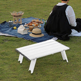 Maxbell Maxbell Foldable Camping Table Sturdy Aluminium Alloy for Fishing Backpacking Picnic D