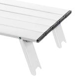 Maxbell Maxbell Foldable Camping Table Sturdy Aluminium Alloy for Fishing Backpacking Picnic D