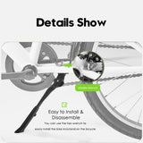 Maxbell Bicycle Side Rear Kick Stand Adjustable Road Bike Bike Holder Bike Kickstand