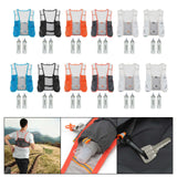 Maxbell Hydration Vest Backpack Breathable Hydration Bag for Climbing Outdoor Riding M Blue