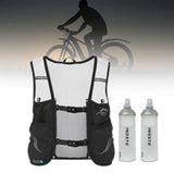 Maxbell Hydration Vest Backpack Breathable Hydration Bag for Climbing Outdoor Riding L Black