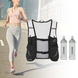 Maxbell Hydration Vest Backpack Breathable Hydration Bag for Climbing Outdoor Riding L Black