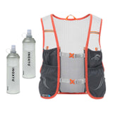 Maxbell Hydration Vest Backpack Breathable Hydration Bag for Climbing Outdoor Riding L Dark Grey Orange
