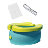 Maxbell Portable Kids Toilet Easy to Clean Reusable Travel Toilet for Boat Picnic RV Green