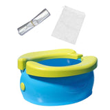 Maxbell Portable Kids Toilet Easy to Clean Reusable Travel Toilet for Boat Picnic RV Blue