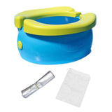 Maxbell Portable Kids Toilet Easy to Clean Reusable Travel Toilet for Boat Picnic RV Blue