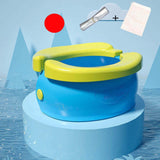 Maxbell Portable Kids Toilet Easy to Clean Reusable Travel Toilet for Boat Picnic RV Blue