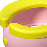 Maxbell Portable Kids Toilet Easy to Clean Reusable Travel Toilet for Boat Picnic RV Pink