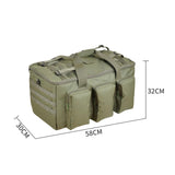 Maxbell Camping Storage Bag Large Capacity Portable Handbag for Sports Travel Hiking Green