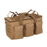 Maxbell Camping Storage Bag Large Capacity Portable Handbag for Sports Travel Hiking Khaki