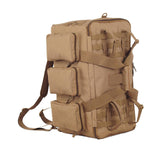 Maxbell Camping Storage Bag Large Capacity Portable Handbag for Sports Travel Hiking Khaki