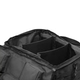 Maxbell Camping Storage Bag Large Capacity Portable Handbag for Sports Travel Hiking Black