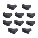 Maxbell 10Pcs Hiking Walking Pole Tips with Traction Grip End Cap Trekking Pole Tips