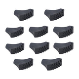 Maxbell 10Pcs Hiking Walking Pole Tips with Traction Grip End Cap Trekking Pole Tips