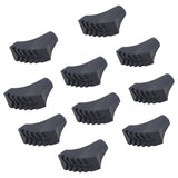 Maxbell 10Pcs Hiking Walking Pole Tips with Traction Grip End Cap Trekking Pole Tips