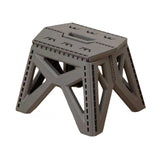 Maxbell Camping Stool Footrest Camping Chair Foot Rest for Barbecue Bathroom Outdoor Dark Gray