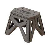 Maxbell Camping Stool Footrest Camping Chair Foot Rest for Barbecue Bathroom Outdoor Dark Gray