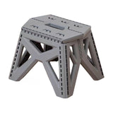 Maxbell Camping Stool Footrest Camping Chair Foot Rest for Barbecue Bathroom Outdoor Gray