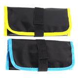 Maxbell Fishing Jig Organizer Bag Portable Camping Hiking Accs Tackle Organizer Case yellow