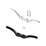 Maxbell Stainless Steel Rope Cleat with Screws Marine Hardware for Yacht Kayak Canoe Silver
