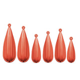 Maxbell Maxbell Fishing Practice Plugs Wear Resistant Casting Plugs for Playground Yard Lawn Orange 6pcs