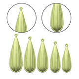 Maxbell Fishing Practice Plugs Wear Resistant Casting Plugs for Playground Yard Lawn Green 5pcs