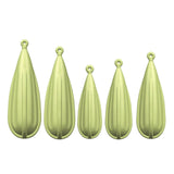 Maxbell Fishing Practice Plugs Wear Resistant Casting Plugs for Playground Yard Lawn Green 5pcs