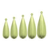 Maxbell Fishing Practice Plugs Wear Resistant Casting Plugs for Playground Yard Lawn Green 5pcs