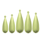 Maxbell Fishing Practice Plugs Wear Resistant Casting Plugs for Playground Yard Lawn Green 5pcs