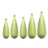 Maxbell Fishing Practice Plugs Wear Resistant Casting Plugs for Playground Yard Lawn Green 5pcs