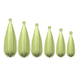 Maxbell Fishing Practice Plugs Wear Resistant Casting Plugs for Playground Yard Lawn Green 6pcs