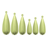 Maxbell Fishing Practice Plugs Wear Resistant Casting Plugs for Playground Yard Lawn Green 6pcs