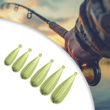 Maxbell Fishing Practice Plugs Wear Resistant Casting Plugs for Playground Yard Lawn Green 6pcs