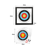 Maxbell Maxbell EVA Arrow Target High Density Indoor Outdoor Square Backyard Adults Portable