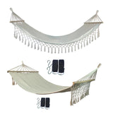 Maxbell Portable Hammock Large Outdoor Hammock for Backyard Lounging Balcony Outdoor Style A