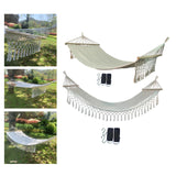 Maxbell Portable Hammock Large Outdoor Hammock for Backyard Lounging Balcony Outdoor Style A