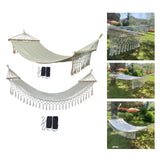 Maxbell Portable Hammock Large Outdoor Hammock for Backyard Lounging Balcony Outdoor Style A